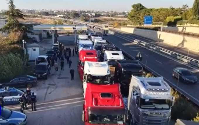 protesta tir